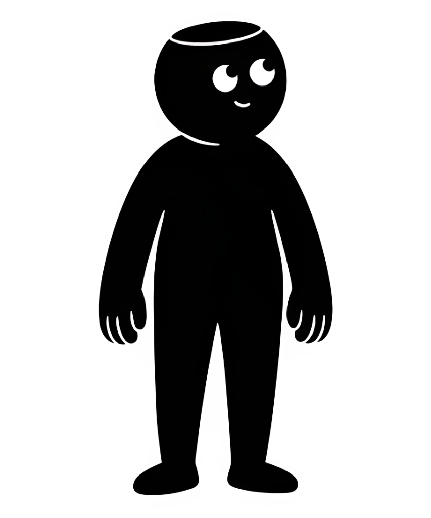 TÜRI character peeking